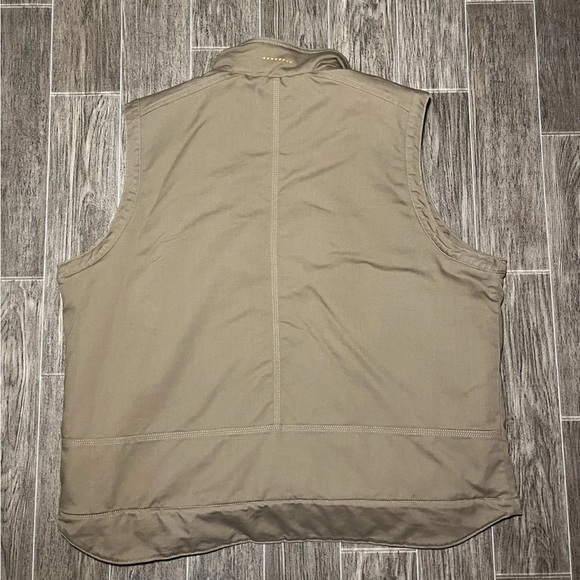 Ariat Rebar DuraCanvas Sherpa Lined Vest Men's 3XL Workwear Rugged Utility - Picture 6 of 7